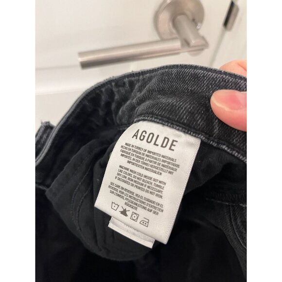 Agolde Vintage High Rise Bootcut in Technique Black Size 29 - Picture 11 of 13
